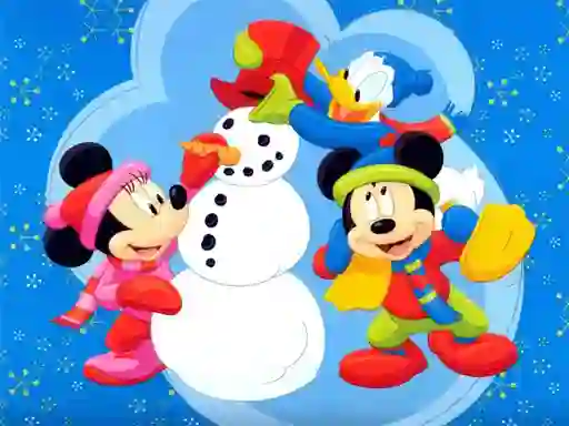Spēle Disney Christmas Jigsaw Puzzle 2 online