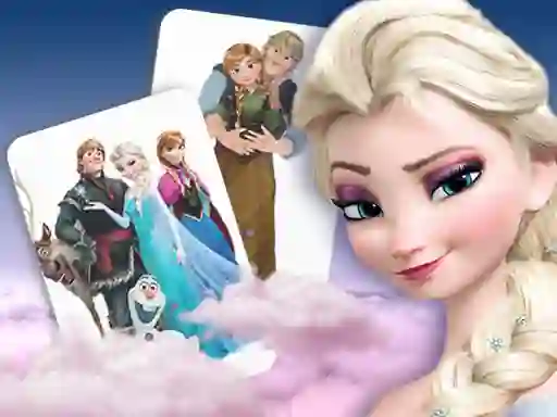 Spēle Frozen Memory Card Match online