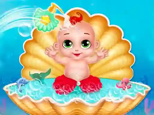 Spēle Mermaid Baby Care online