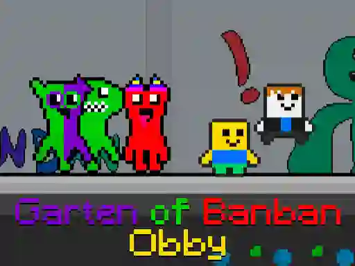 Spēle Garten of Banban Obby online