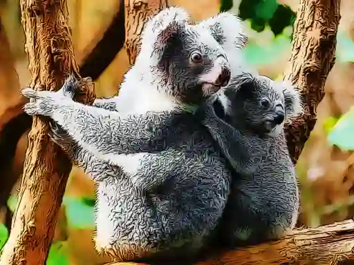 Spēle Cute Baby Koala Bear online