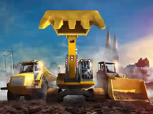 Spēle Excavator Simulator 3D online