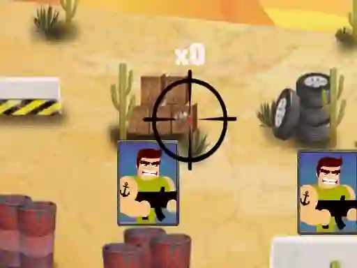 Spēle 2D War Friends Shooting online