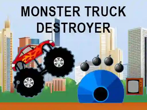 Spēle Monster truck destroyer online