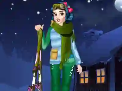 Spēle Princess Winter Skiing online