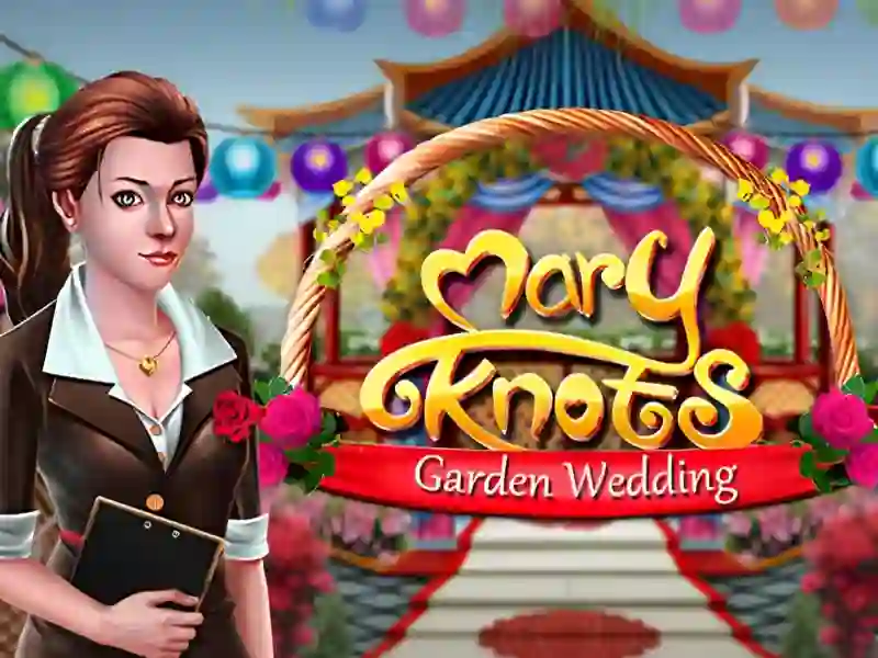 Spēle Mary Knots Garden Wedding Hidden Object online