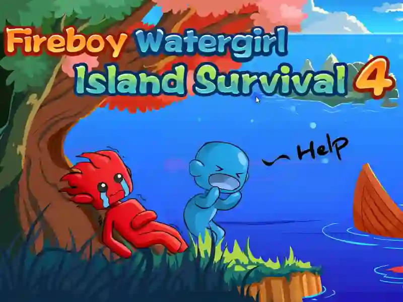 Spēle Fireboy Watergirl Island Survival 4 online