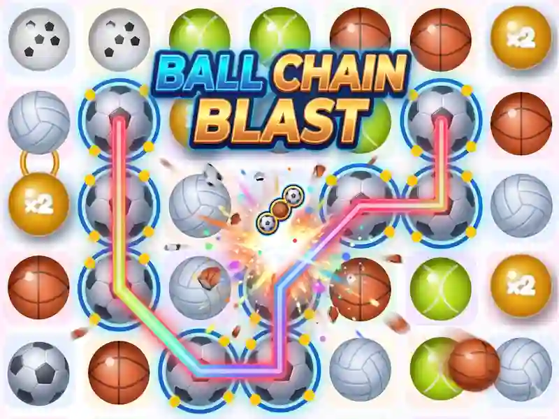 Spēle Ball Chain Blast online
