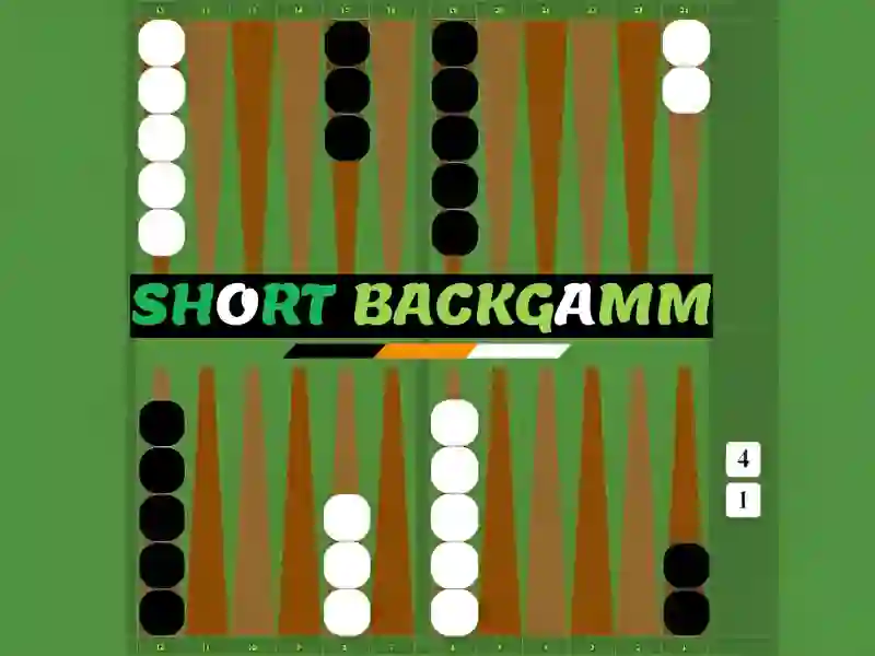 Spēle Short Backgammon online