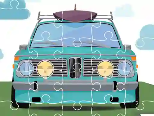 Spēle Retro Cars Jigsaw online