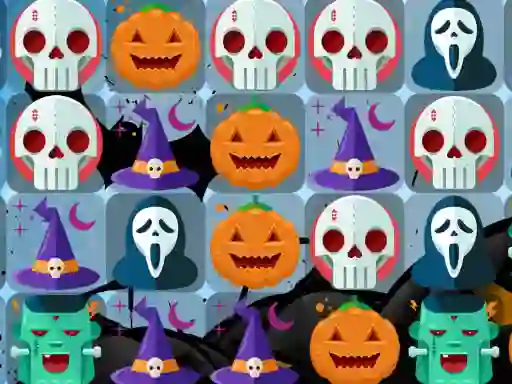 Spēle Scary Halloween Match 3 online