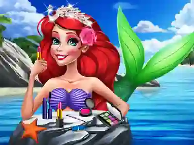 Spēle Princesses: summer makeup online