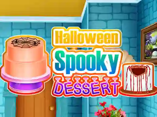 Spēle Halloween Spooky Dessert online