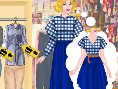 Spēle Princesses Thrift Shop Challenge online