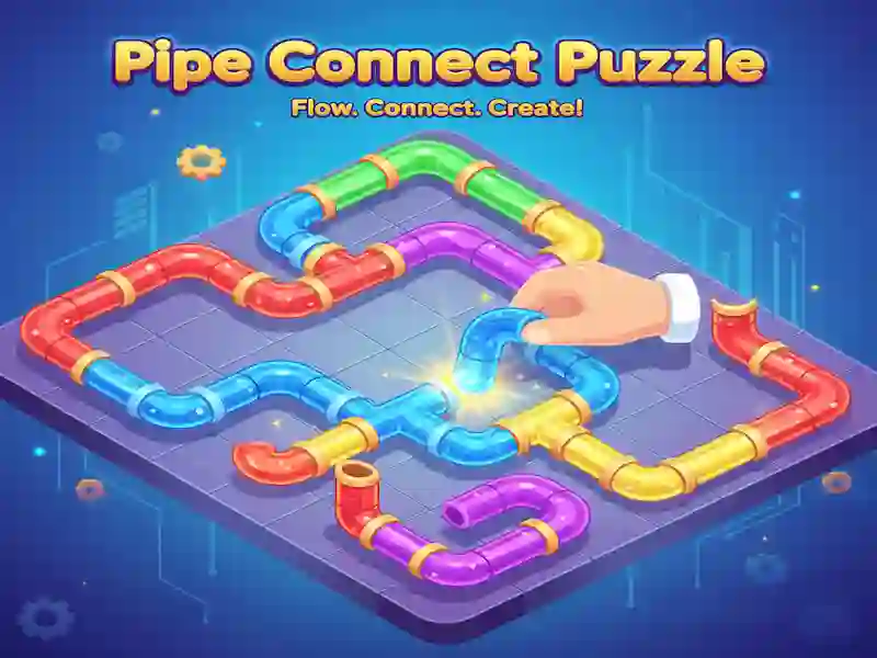 Spēle Pipe Connect Puzzle online
