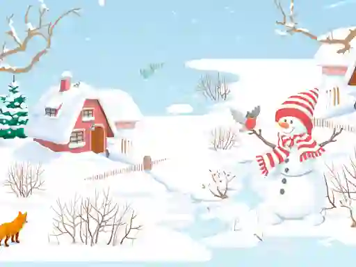 Spēle Snowman Slide online