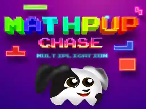 Spēle Mathpup Chase Multiplication online