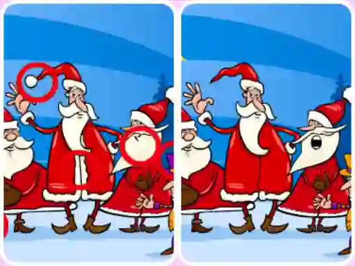 Spēle Christmas Photo Differences-2 online