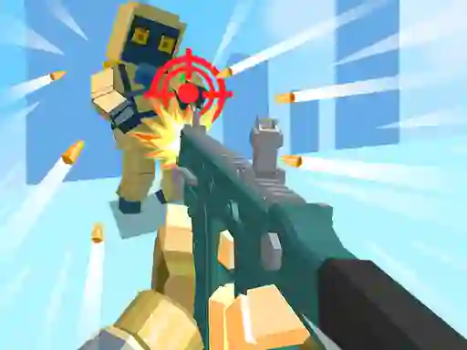 Spēle Blockapolypse Zombie Shooter online