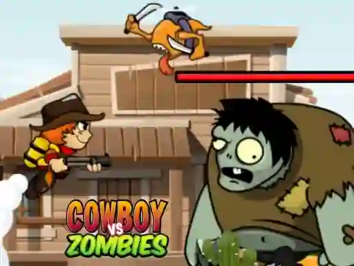 Spēle Cowboy vs Zombies online