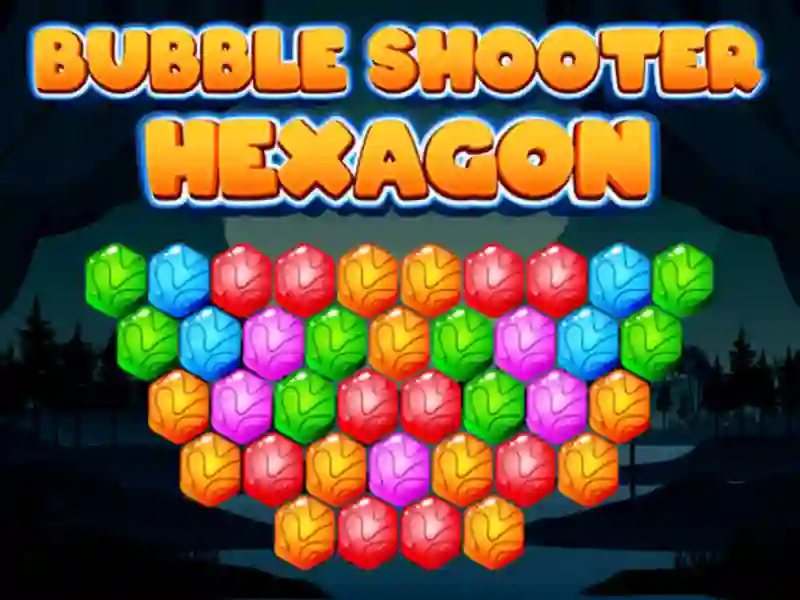 Spēle Bubble Shooter Hexagon online