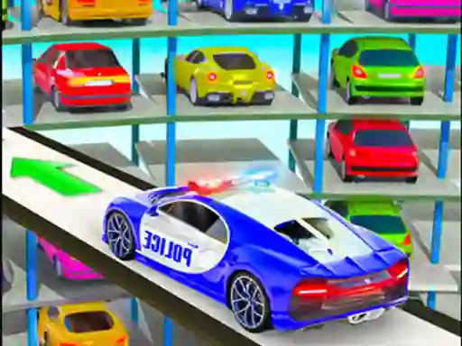 Spēle Police Multi Level Car Parking online
