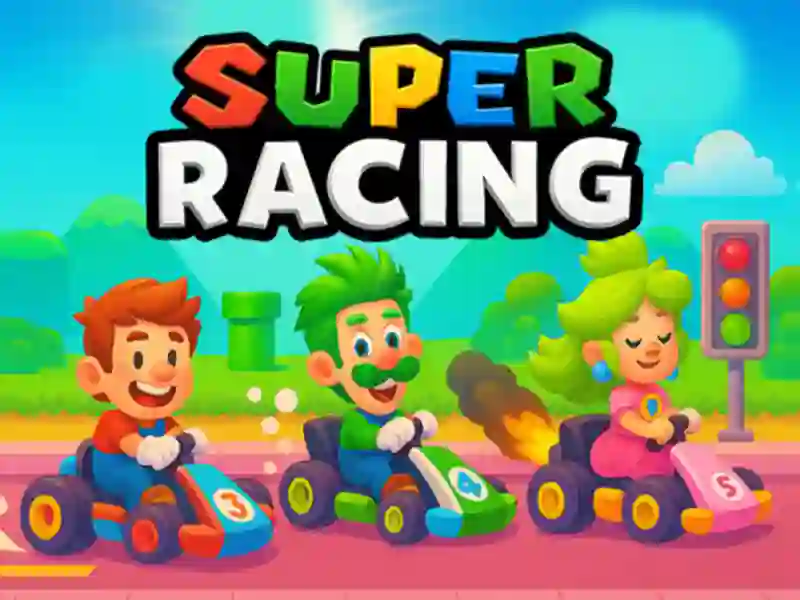 Spēle Super Racing online