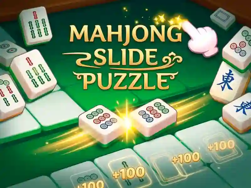 Spēle Mahjong Slide Puzzle online