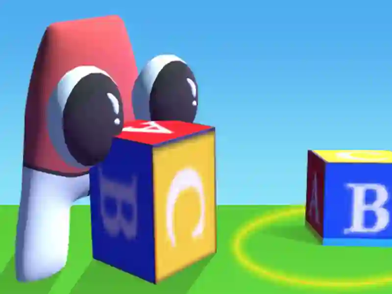 Spēle Alphabet: Room Maze 3D online
