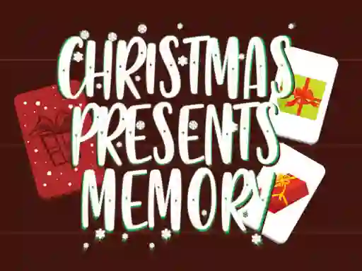 Spēle Christmas Presents Memory online