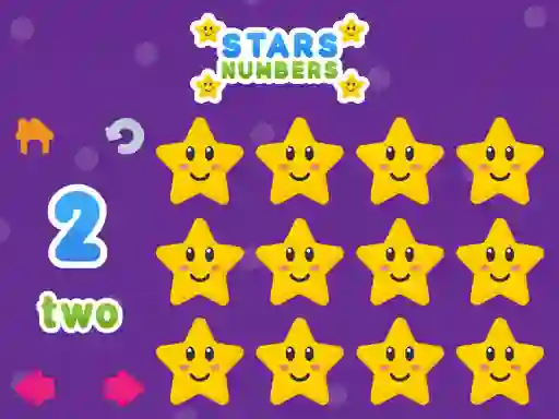 Spēle Stars Numbers online