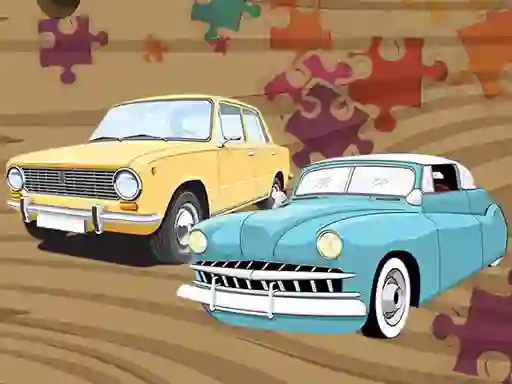 Spēle Old Timer Car Jigsaw online