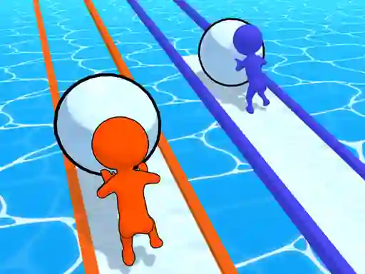 Spēle Snowball Racing online
