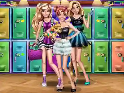 Spēle Princesses College Day online