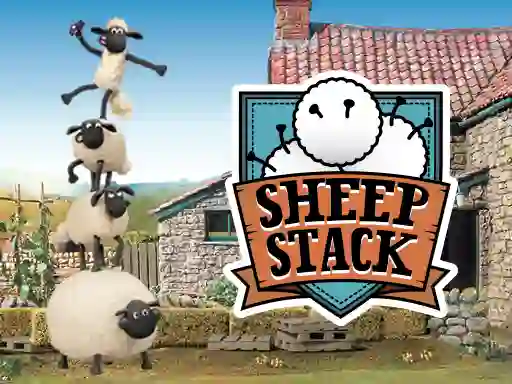 Spēle Shaun The Sheep Sheep Stack online