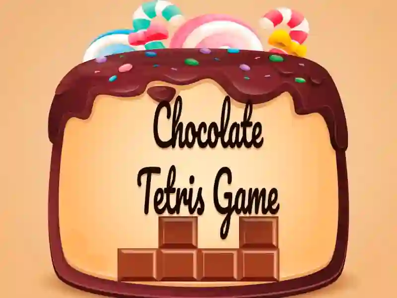 Spēle Chocolate Tetris Game online
