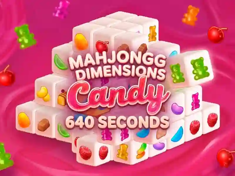 Spēle Mahjongg Dimensions Candy 640 seconds online