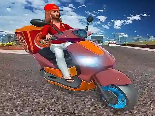 Spēle Good Pizza Delivery Boy online