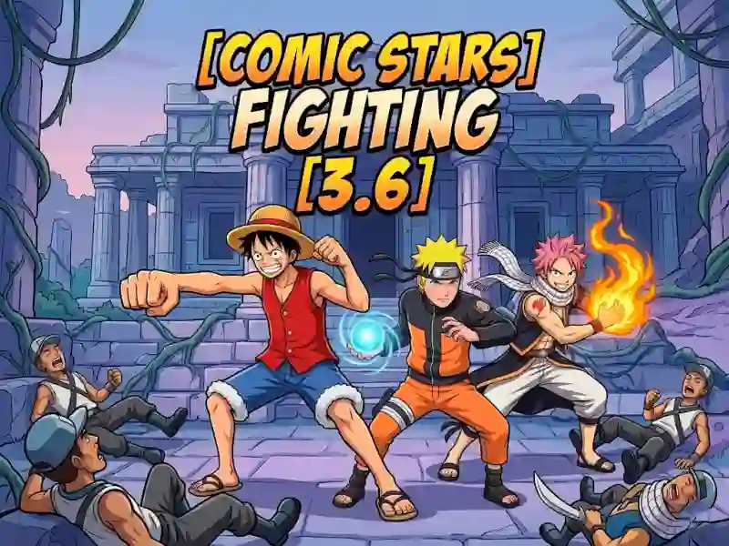 Spēle Comic Stars Fighting 3.6 online