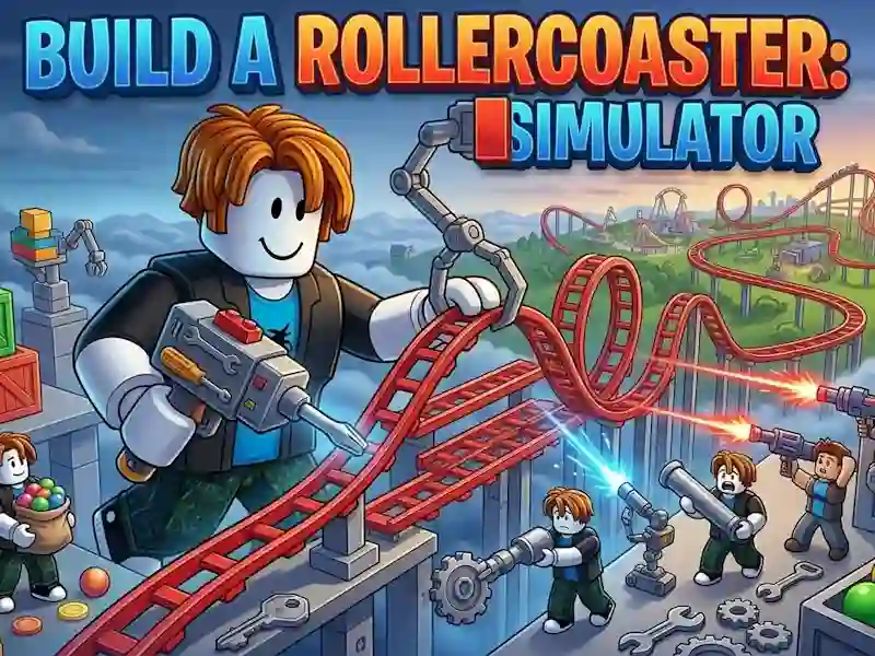 Spēle Build a Rollercoaster: Simulator online
