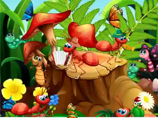 Spēle Hidden Objects Insects online