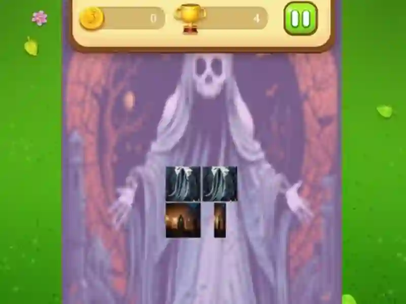 Spēle Ghost Memory Match online