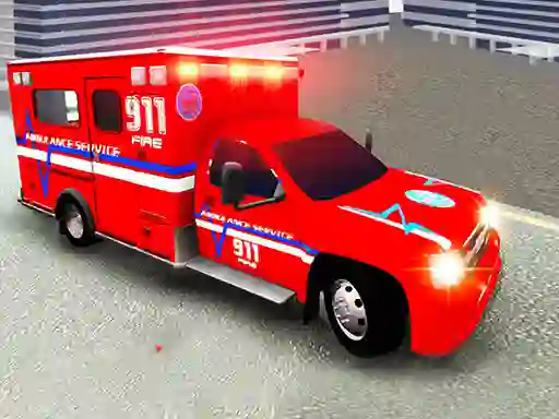 Spēle City Ambulance Driving online