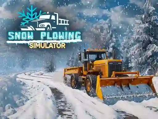 Spēle Snow Plowing Simulator online