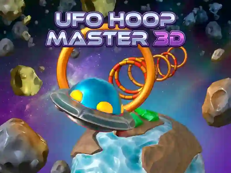 Spēle Ufo Hoop Master 3d online