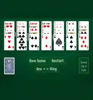 Spēle Patience Solitaire online