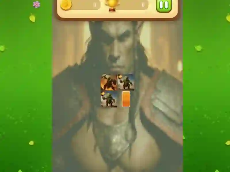 Spēle Orc Memory Match online