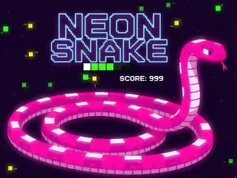 Spēle Neon Snake online