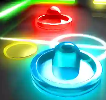 Spēle Neon Hockey online
