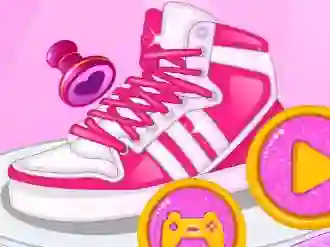 Spēle Popstar sneaker designer online